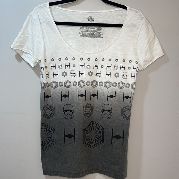 Disney - Star Wars The First Order Ombre T-Shirt for Women - Picture 2 of 5